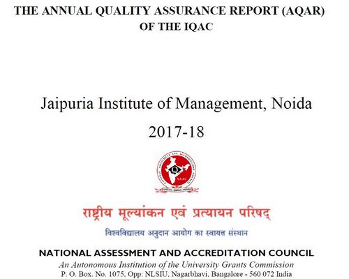 Noida-EC(SC)-ANNUAL QUALITY ASSURANCE REPORT(AQAR) 2017-18