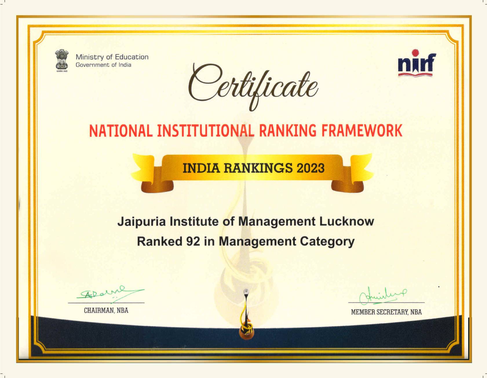 NIRF-2023-Lucknow